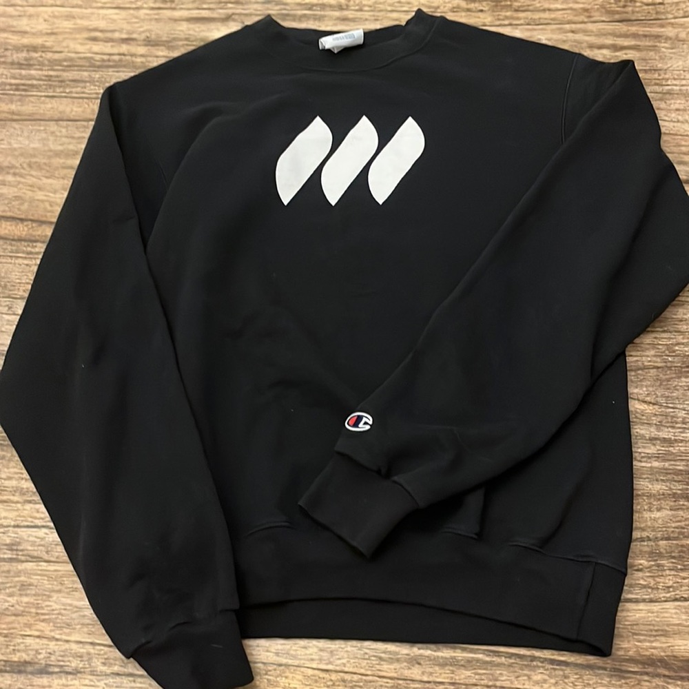 Life Church Champion Sweatshirt in Black Size Small